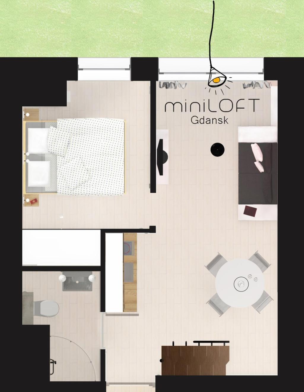 Citystay Miniloft กดัญสก์ ห้อง รูปภาพ